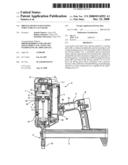 Driving Piston Maintaining Structure in Gas Nailer diagram and image