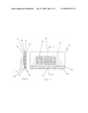 CARD WITH EMBEDDED BISTABLE DISPLAY HAVING SHORT AND LONG TERM INFORMATION diagram and image