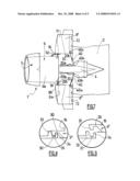 Turbojet Engine Nacelle with Lateral Opening of Covers diagram and image