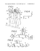 Bracket for vertically suspending scooters diagram and image