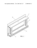 Sidewall construction of a casting mold diagram and image