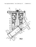 Long-stroke regulator valve with a stop function diagram and image