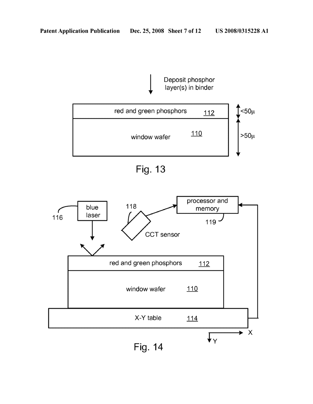 LOW PROFILE SIDE EMITTING LED WITH WINDOW LAYER AND PHOSPHOR LAYER - diagram, schematic, and image 08