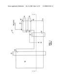 Dual conversion gain gate and capacitor combination diagram and image