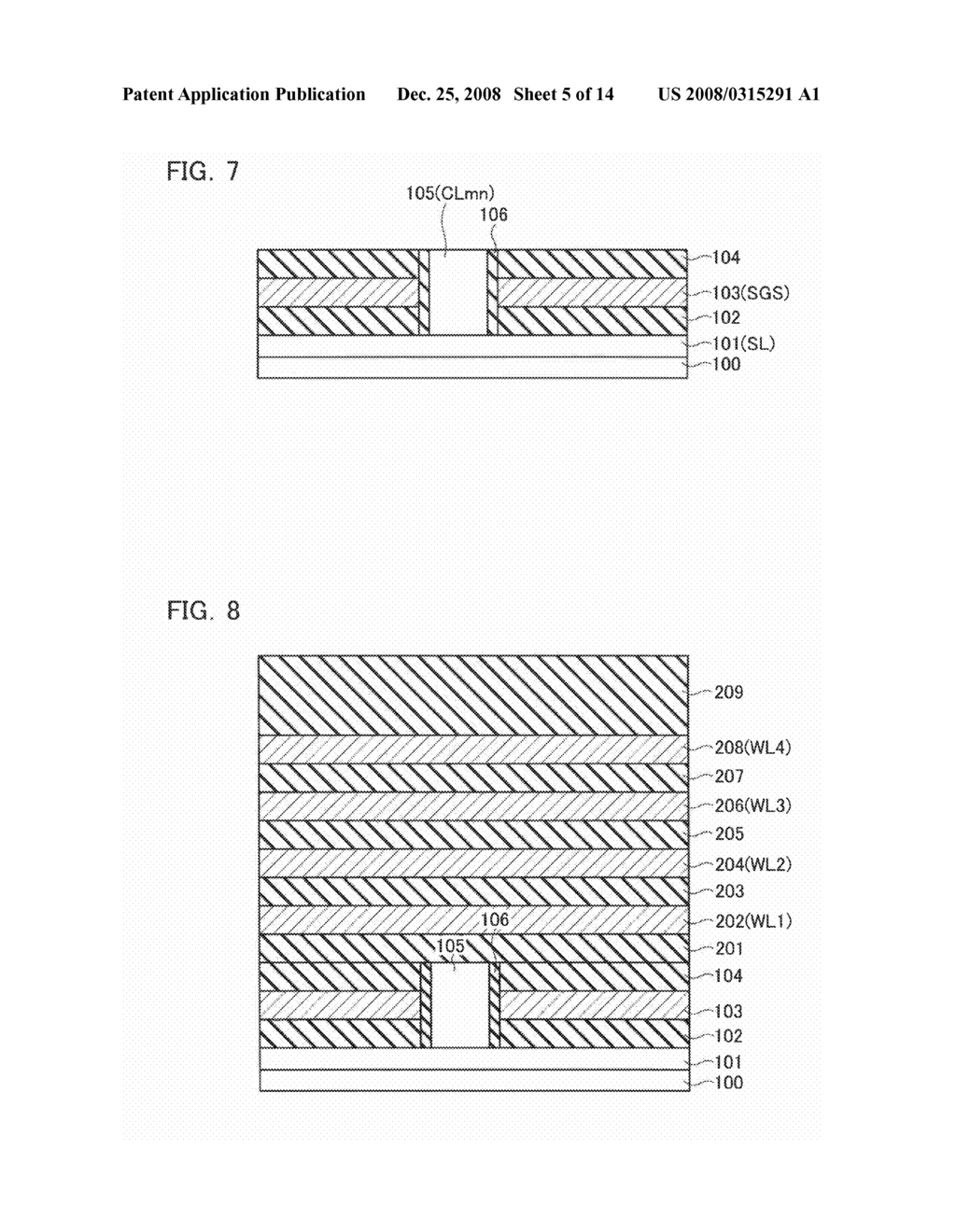 NONVOLATILE SEMICONDUCTOR MEMORY DEVICE AND METHOD OF MANUFACTURING THE SAME - diagram, schematic, and image 06