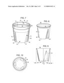 Beverage container insulators and methods for making the same diagram and image