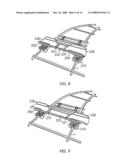 Articulating camera transport apparatus and method diagram and image