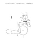 All terrain adapter for a wheelchair diagram and image