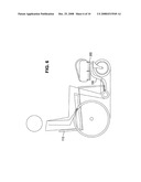 All terrain adapter for a wheelchair diagram and image