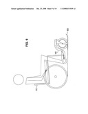 All terrain adapter for a wheelchair diagram and image