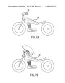 Motorcycle handlebar diagram and image