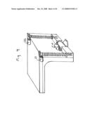 Gooseneck trailer attachment assembly and center deck elevation system diagram and image