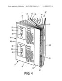 Book attachment for interactive reading diagram and image