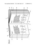 Book attachment for interactive reading diagram and image