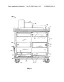 INSULATED FOOD TRAY WAGON diagram and image