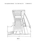 One-piece dress cover for aircraft seat diagram and image