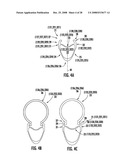 RIM AND BICYCLE WHEEL WITH WINGS WITH COMPENSATED FLARING diagram and image