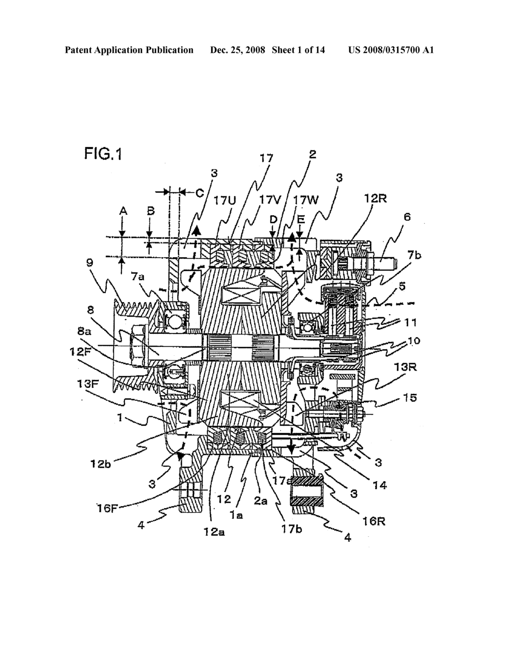 Rotating Electrical Machine - diagram, schematic, and image 02