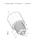 ROTOR CORE ASSEMBLY FOR ELECTRIC MOTOR diagram and image