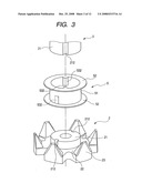 Rotor for automotive alternator having mechanism for positioning magnetic pole cores diagram and image