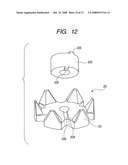 Rotor for automotive alternator having mechanism for positioning magnetic pole cores diagram and image