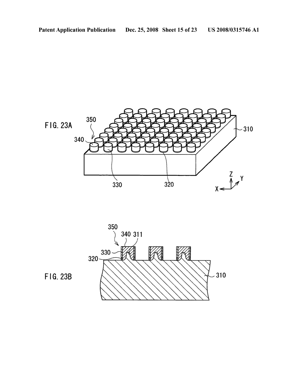 Method of Manufacturing Fine Structure, Fine Structure, Display Unit, Method of Manufacturing Recoding Device, and Recoding Device - diagram, schematic, and image 16