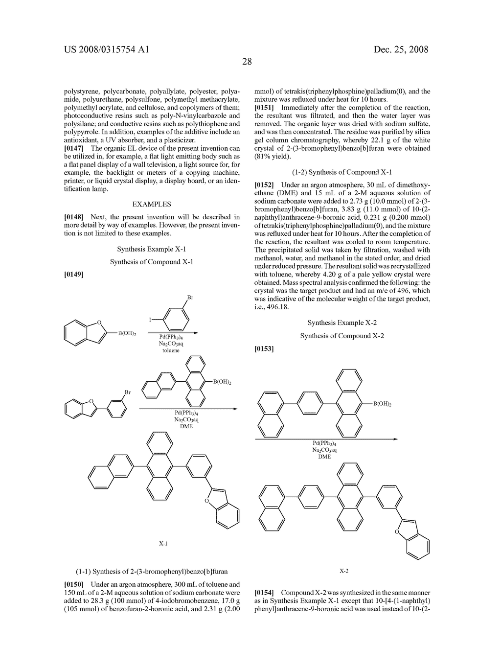 ANTHRACENE DERIVATIVE AND ORGANIC ELECTROLUMINESCENCE DEVICE USING THE SAME - diagram, schematic, and image 29