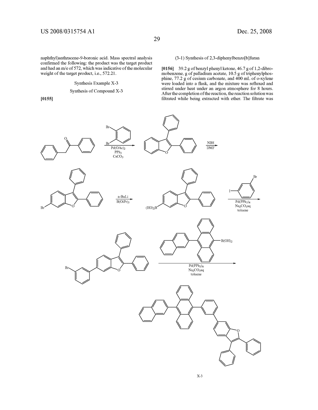 ANTHRACENE DERIVATIVE AND ORGANIC ELECTROLUMINESCENCE DEVICE USING THE SAME - diagram, schematic, and image 30
