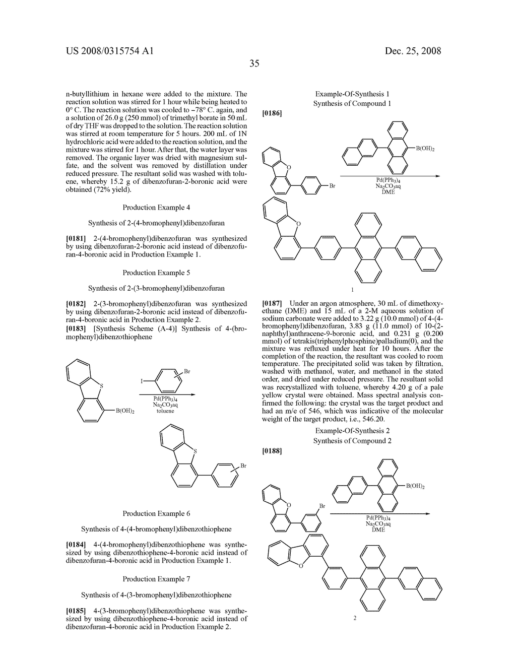 ANTHRACENE DERIVATIVE AND ORGANIC ELECTROLUMINESCENCE DEVICE USING THE SAME - diagram, schematic, and image 36