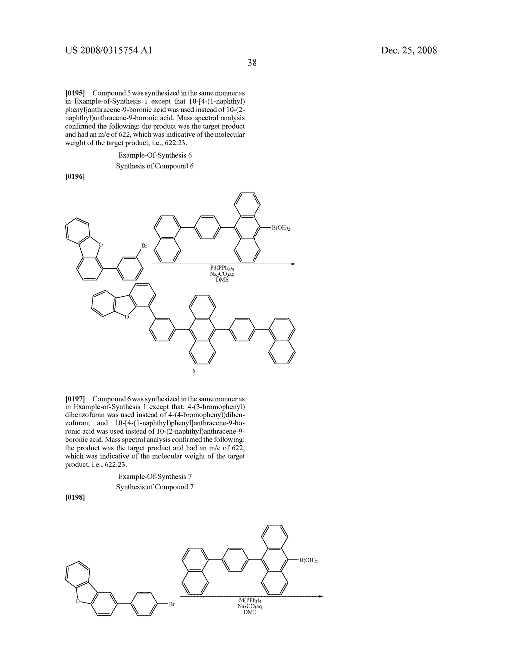 ANTHRACENE DERIVATIVE AND ORGANIC ELECTROLUMINESCENCE DEVICE USING THE SAME - diagram, schematic, and image 39