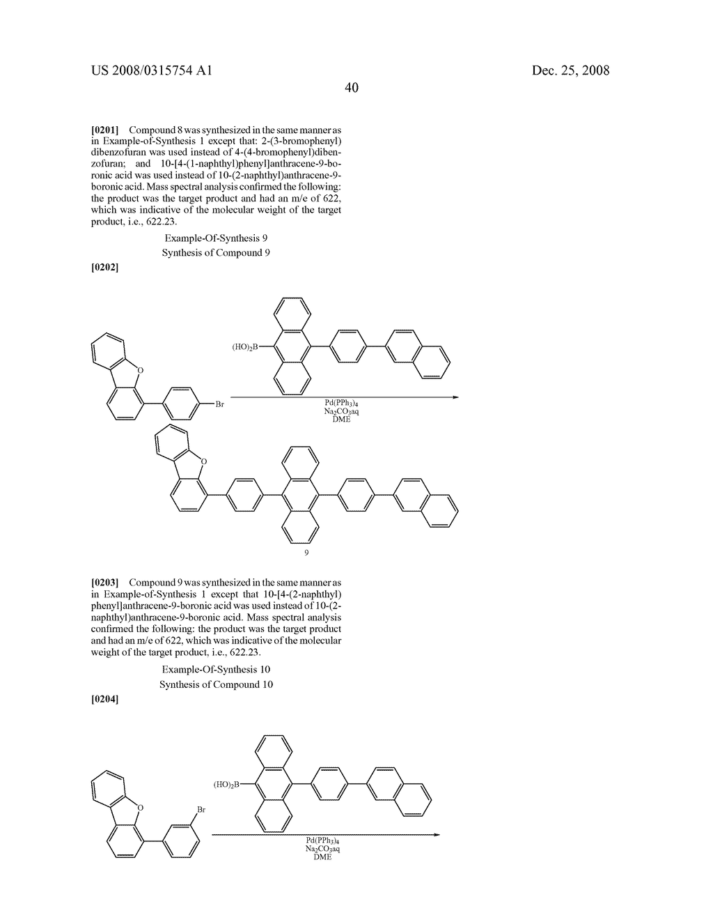 ANTHRACENE DERIVATIVE AND ORGANIC ELECTROLUMINESCENCE DEVICE USING THE SAME - diagram, schematic, and image 41