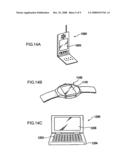 Light-emitting device having openings in electrode diagram and image