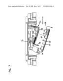 Pivoting Battery Carrier and a Life Safety Device Incorporating the Same diagram and image