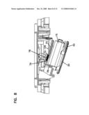 Pivoting Battery Carrier and a Life Safety Device Incorporating the Same diagram and image