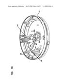 Pivoting Battery Carrier and a Life Safety Device Incorporating the Same diagram and image