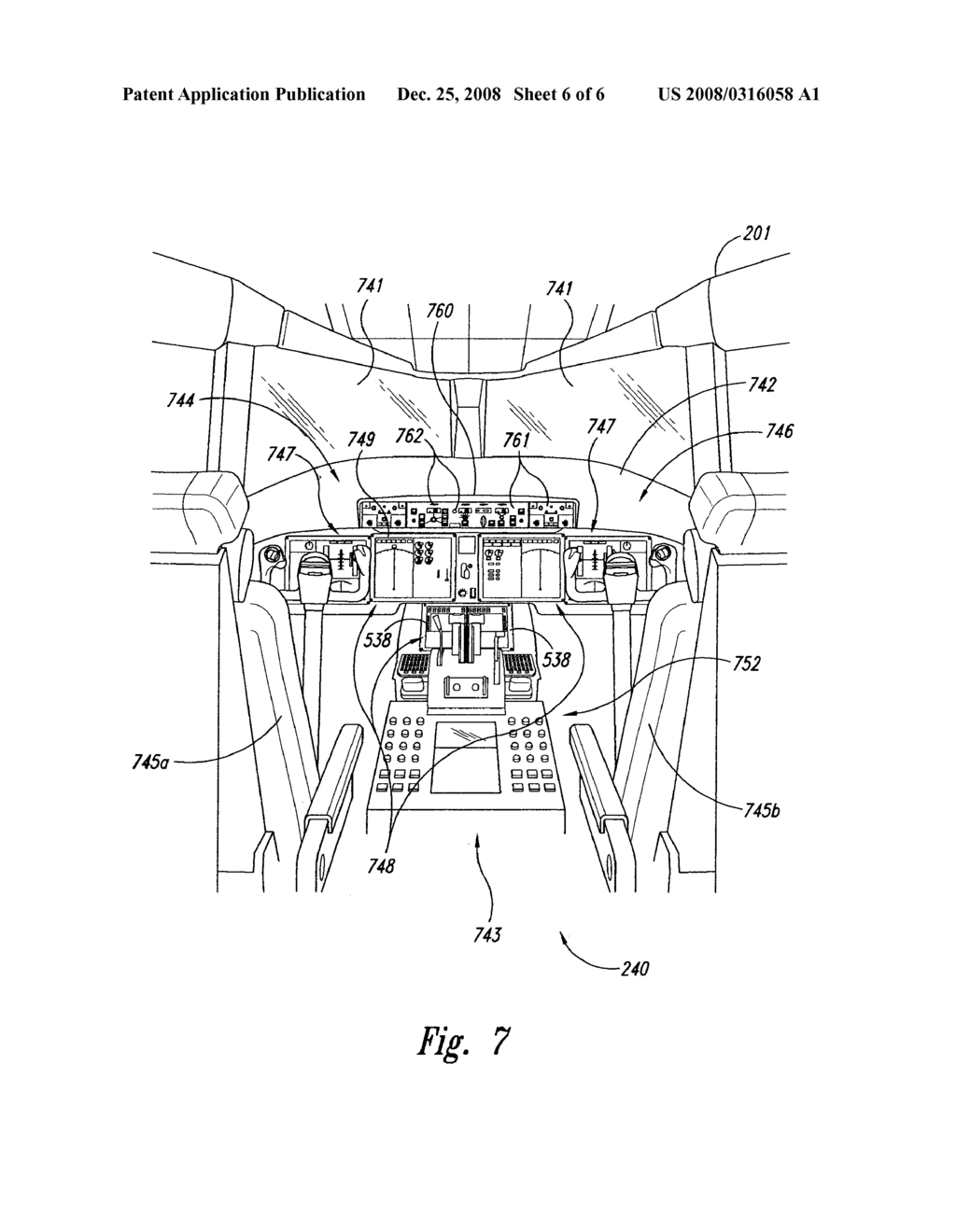 Systems and Methods for Handling the Display and Receipt of Aircraft Control Information - diagram, schematic, and image 07