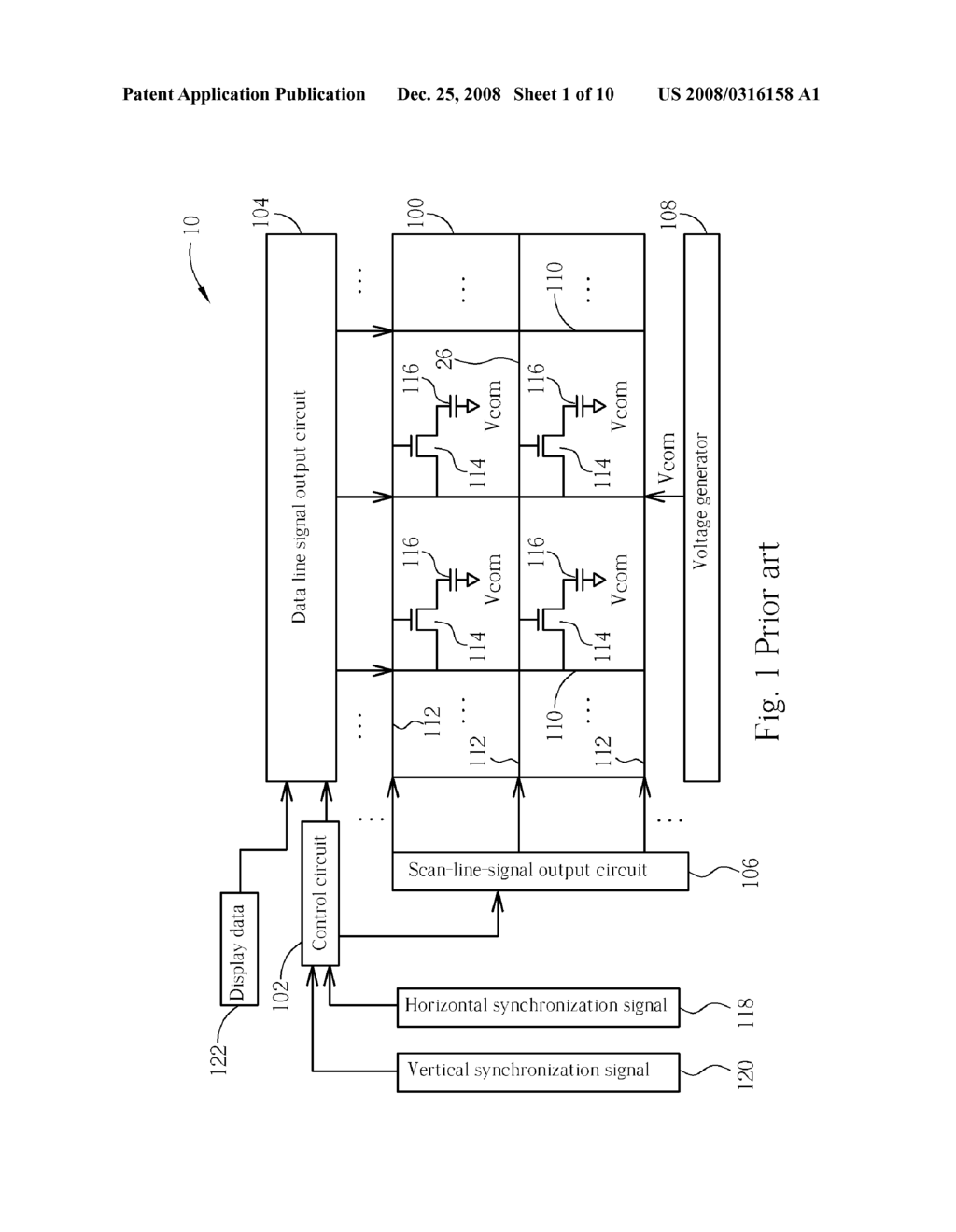 Driving Method and Apparatus for an LCD Panel - diagram, schematic, and image 02