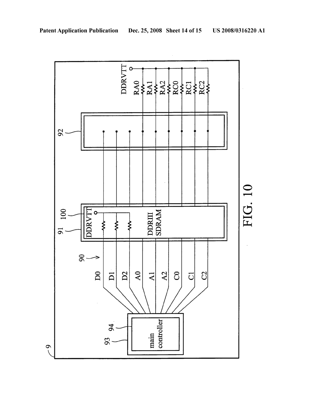 Common modules for DDRII SDRAM and DDRIII SDRAM - diagram, schematic, and image 15