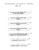 FLEXIBLE WIRING MEMBER, LIQUID DROPLET JETTING HEAD, AND METHOD FOR CONNECTING FLEXIBLE WIRING MEMBER AND DEVICE diagram and image