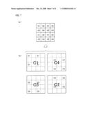 Color solid-state image pickup device and method for reading out pixel signals diagram and image