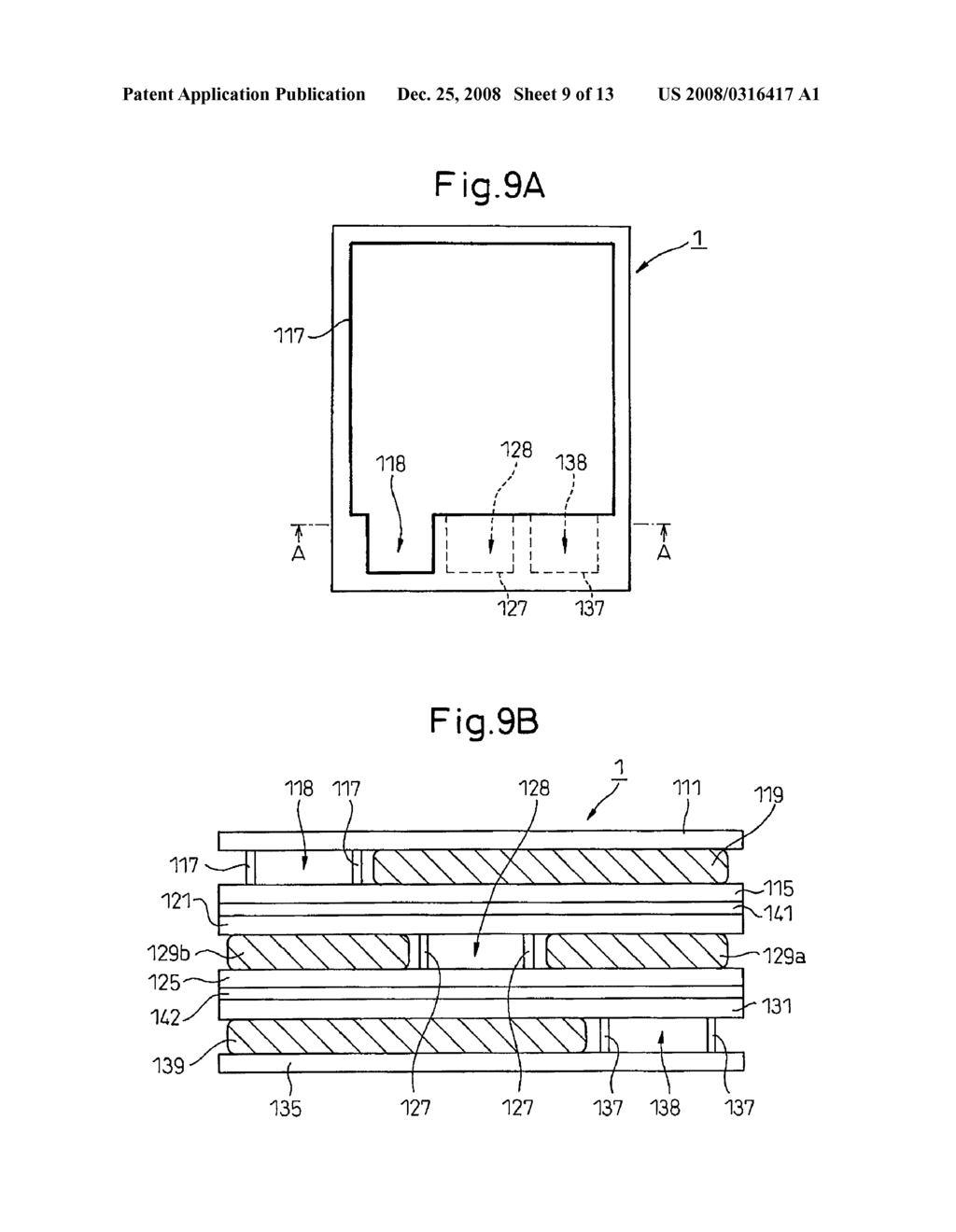 MULTILAYERED CELL, ELECTRONIC TERMINAL, AND METHOD OF FILLING MULTILAYERED CELL WITH MEDIA - diagram, schematic, and image 10