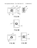 Optotype presenting apparatus diagram and image