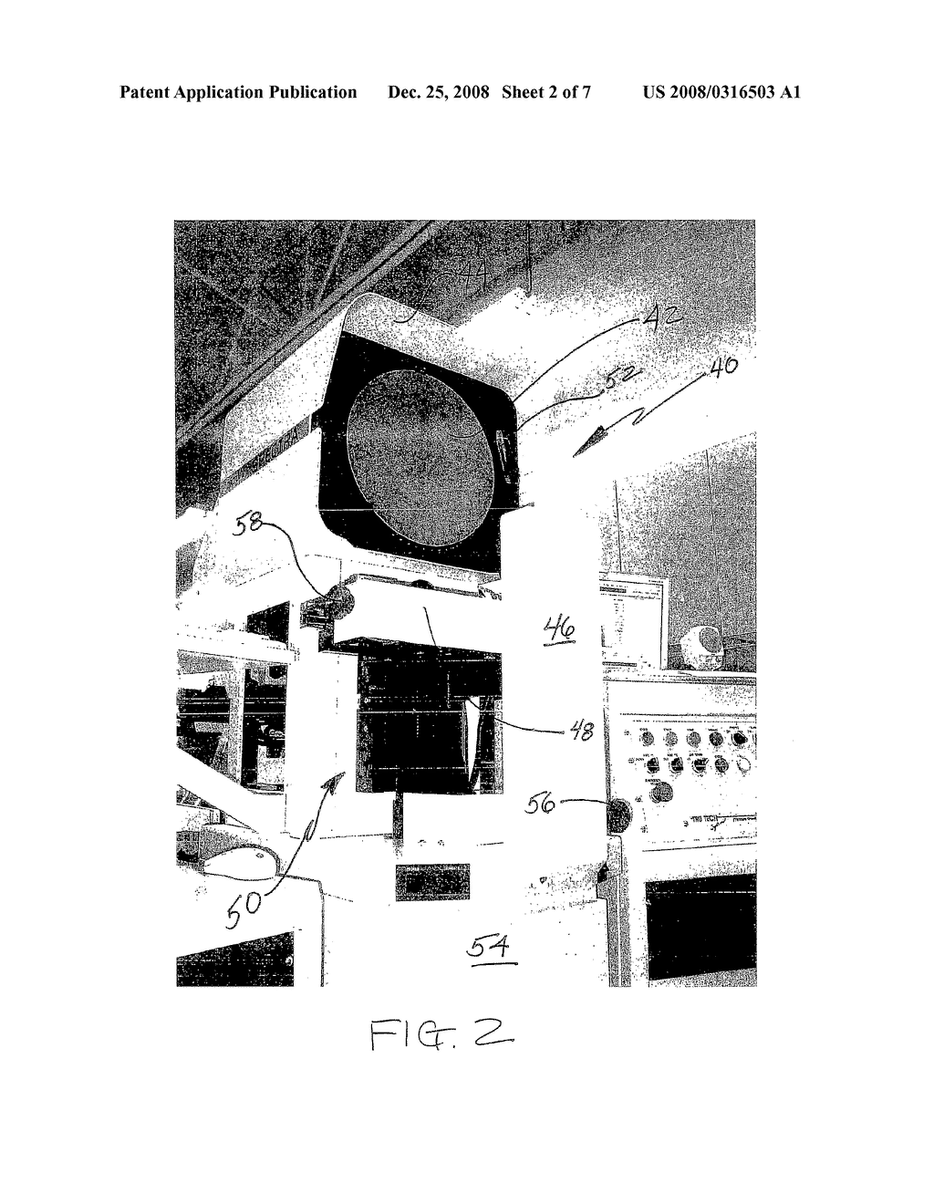 Automated Inspection Comparator/Shadowgraph System - diagram, schematic, and image 03