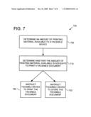 Systems and methods for managing facsimile documents diagram and image