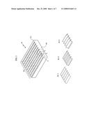 Diffuser prism sheet having amorphous light diffusers on prism valleys, backlight unit using the same, mold, and associated methods diagram and image