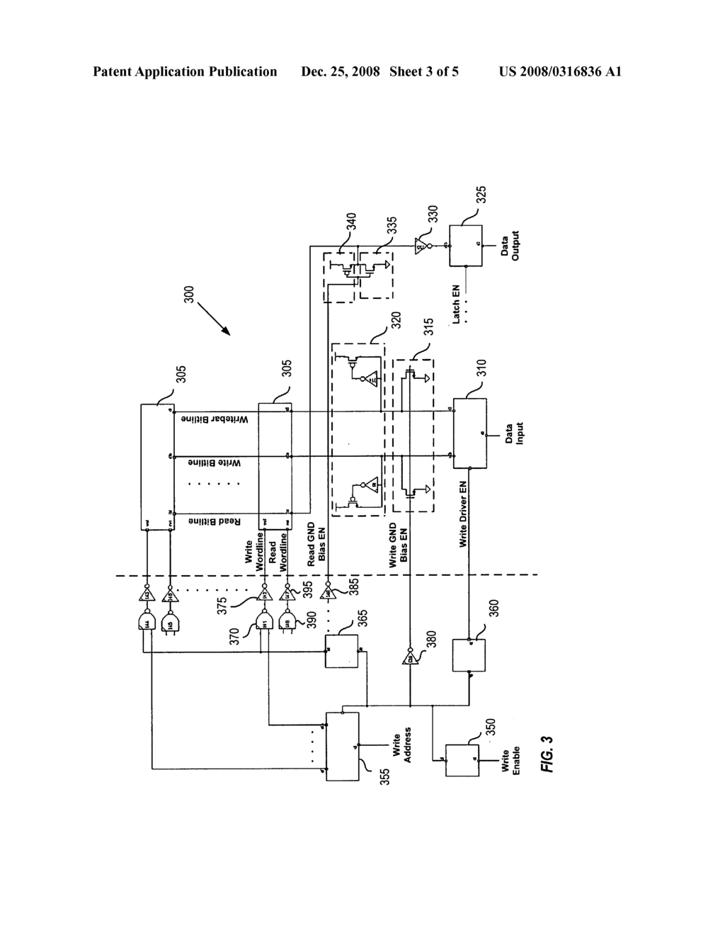 Ground biased bitline register file - diagram, schematic, and image 04