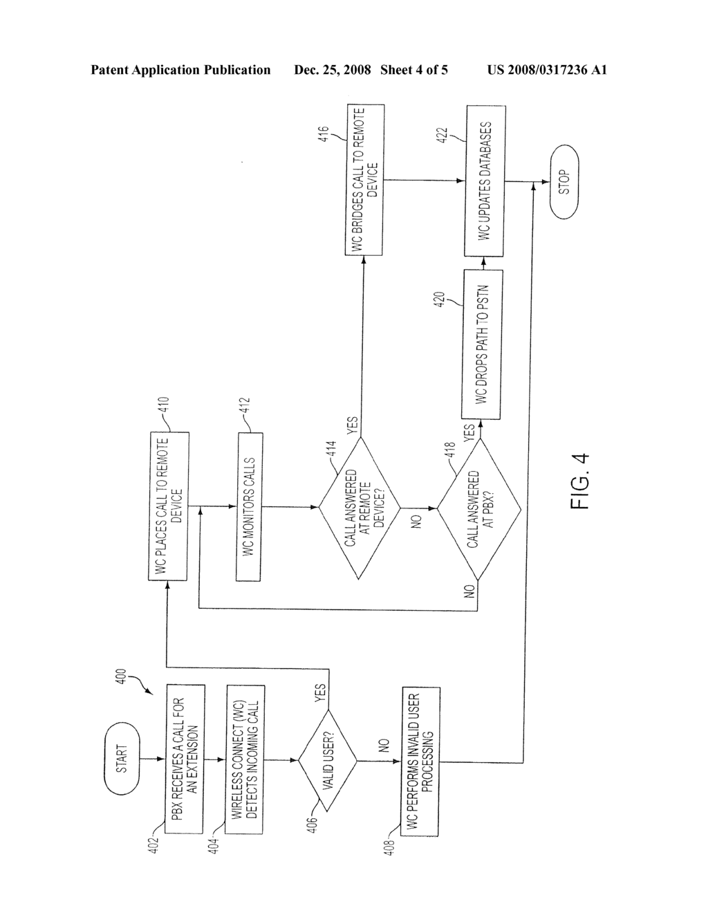 METHOD AND APPARATUS FOR SELECTIVELY ESTABLISHING COMMUNICATION WITH ONE OF PLURAL DEVICES ASSOCIATED WITH A SINGLE TELEPHONE NUMBER - diagram, schematic, and image 05