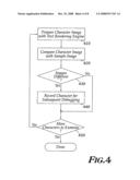 Rendering engine test system diagram and image