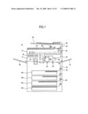 Total layer thickness detection apparatus, charging device, image forming apparatus, total layer thickness detection method and computer readable medium storing program for total layer thickness detection diagram and image