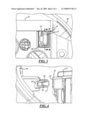 Vehicle front end module to grille connective arrangement diagram and image